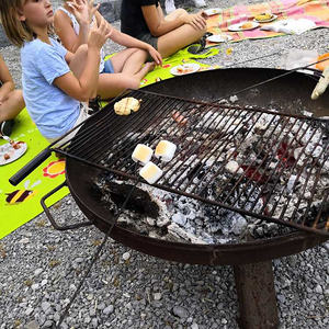Nachspeise am Grill