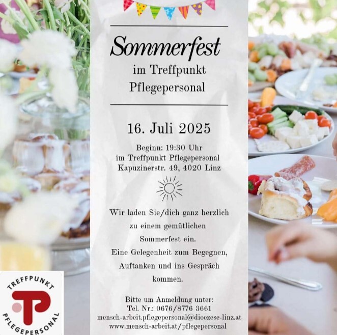 Sommerfest / Barbara Wimmer Einladung