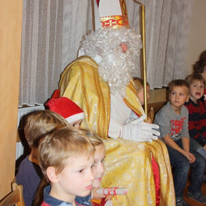 Heiliger Nikolaus unterwegs