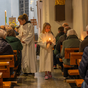 Osternacht 2024 / Foto Haijes Auferstehungsfeier 2024 in der Pfarre Kirchorf/Krems