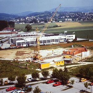 Kirchenbau - eingescannte historische Dias