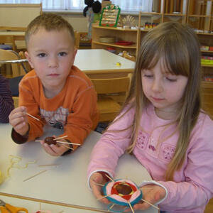 Oktober im Kindergarten