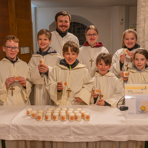 Osternacht 2024 / Foto Haijes Auferstehungsfeier 2024 in der Pfarre Kirchorf/Krems