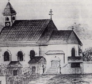 Kirche um 1700