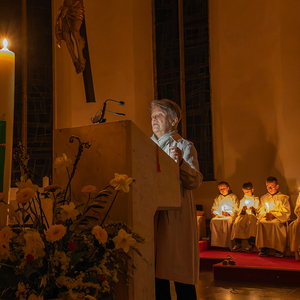 Osternacht 2024 / Foto Haijes Auferstehungsfeier 2024 in der Pfarre Kirchorf/Krems