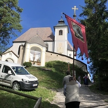 Ankunft am Heiligenstein