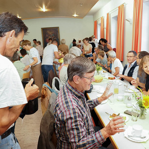 Begegnungscafe im Pfarrheim Riedau / 21.08.2022 ©hedari