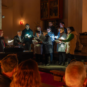 Osternacht 2024 / Foto Haijes Auferstehungsfeier 2024 in der Pfarre Kirchorf/Krems
