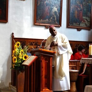 Bischof Joseph-Marie NDI-OKALLA, Kamerun
