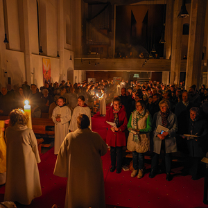 Osternacht 2024 / Foto Haijes Auferstehungsfeier 2024 in der Pfarre Kirchorf/Krems