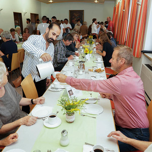 Begegnungscafe im Pfarrheim Riedau / 21.08.2022 ©hedari