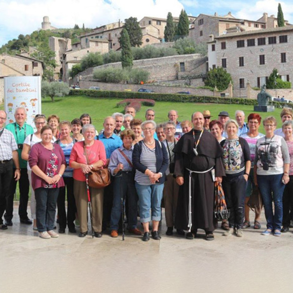 Die letzte Pfarrreise mit Franz Desch und Martin Rögner führt nach Assisi und in die Toskana.
