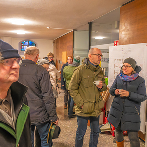 Am zweiten Adventsonntag wurden die Einreichpläne für das Pfarrzentrum vorgestellt.